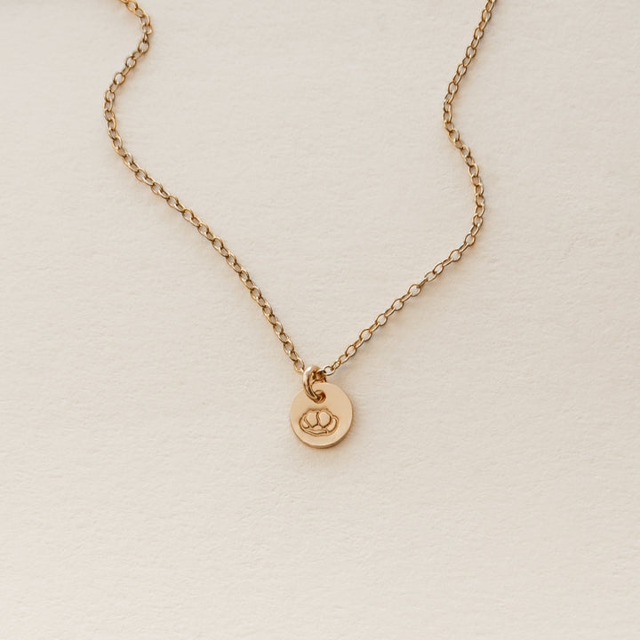 Mini Birth Flower Necklace