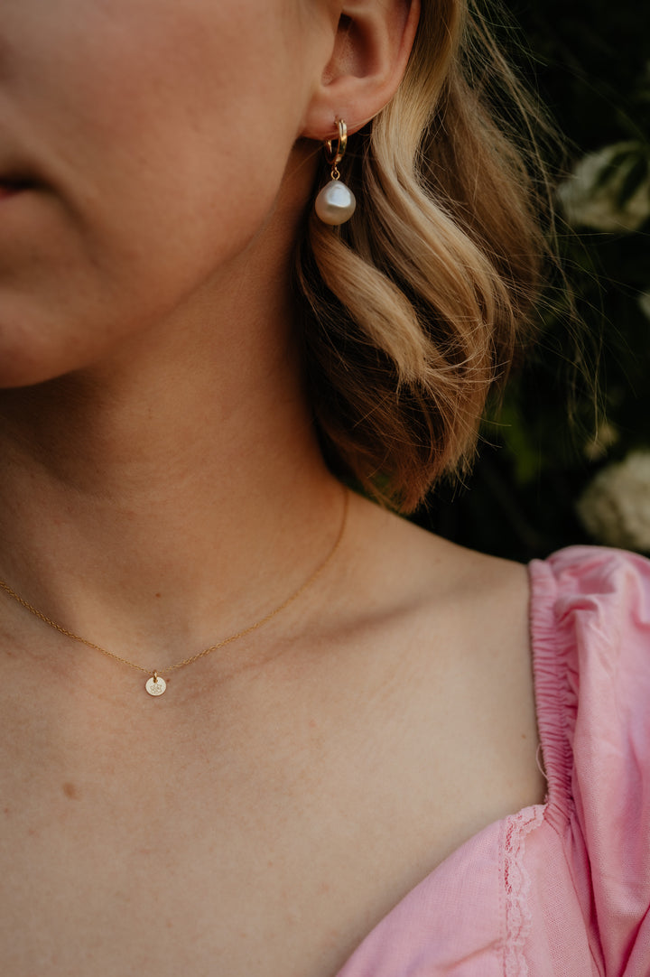Mini Birth Flower Necklace