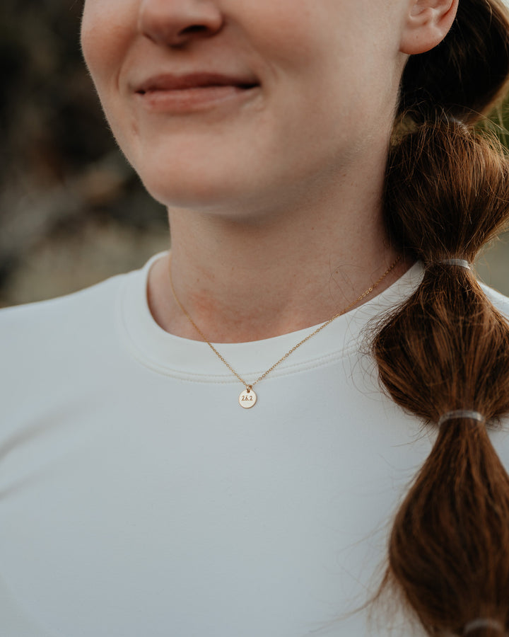 26.2 Marathon Necklace