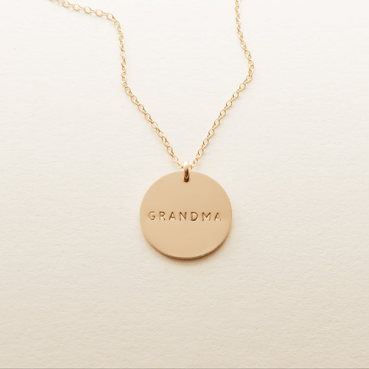 Grandma Necklace