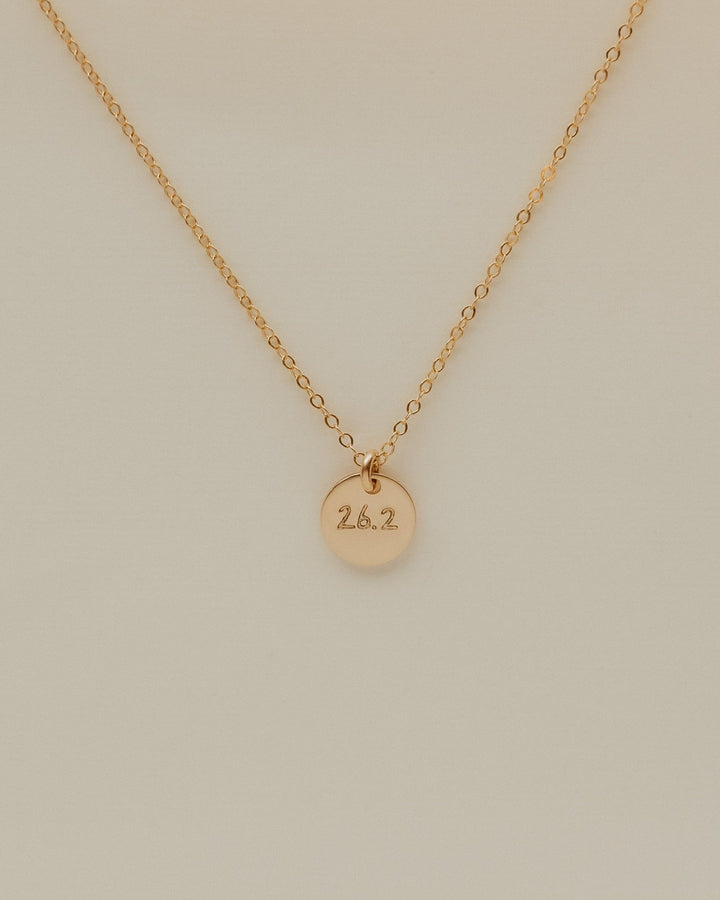 26.2 Marathon Necklace