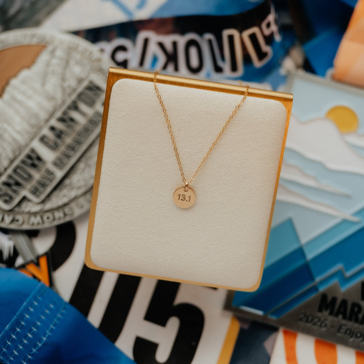 13.1 Half Marathon Necklace