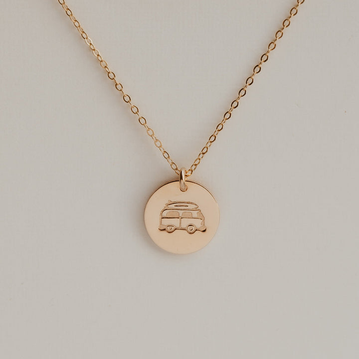 Surf Van Necklace