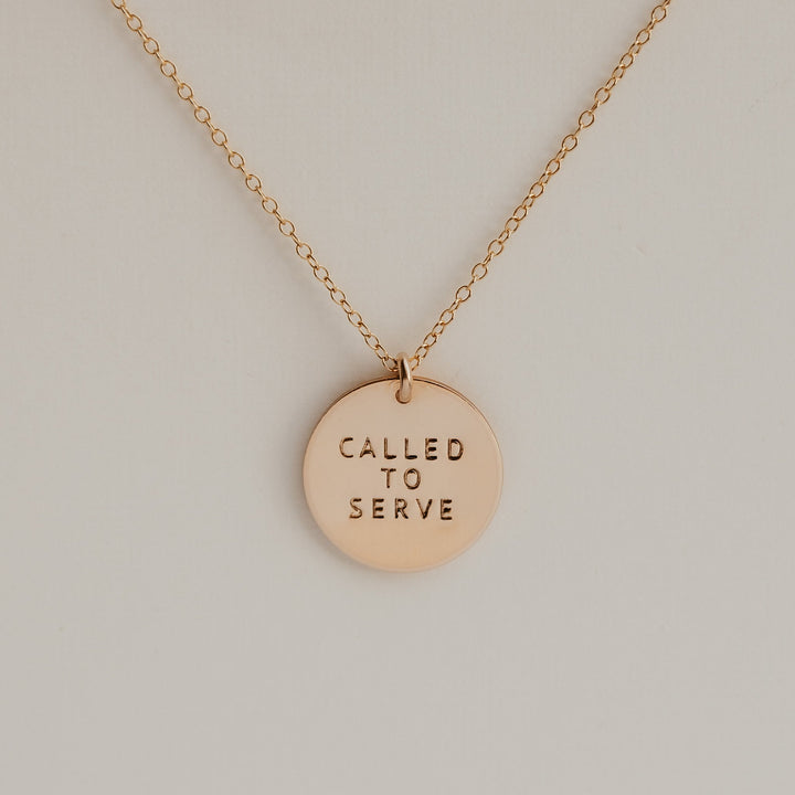 Called to Serve Necklace