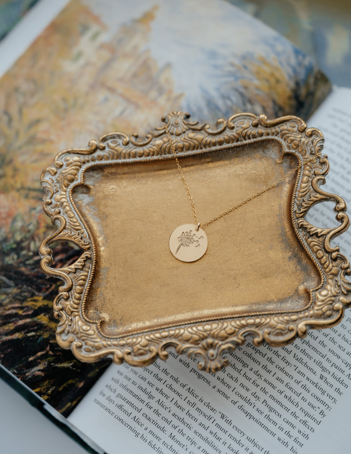 Dandelion Necklace