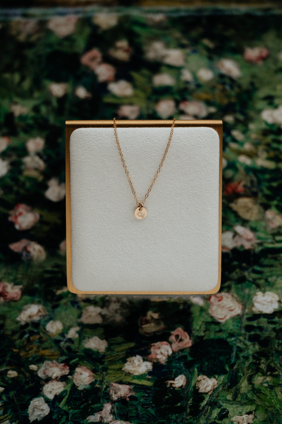 Mini Birth Flower Necklace