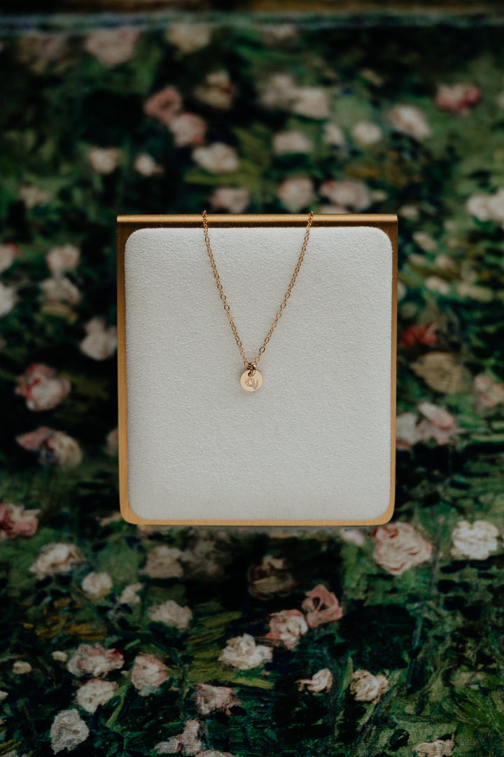 Mini Birth Flower Necklace