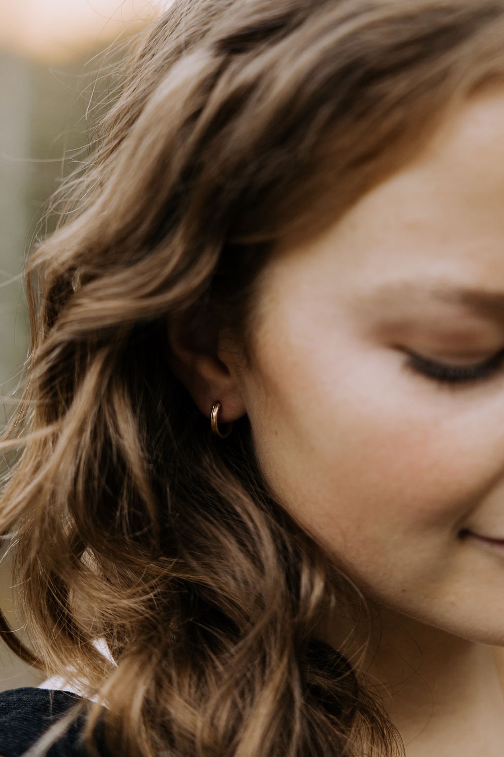 Gold Hoop Earrings