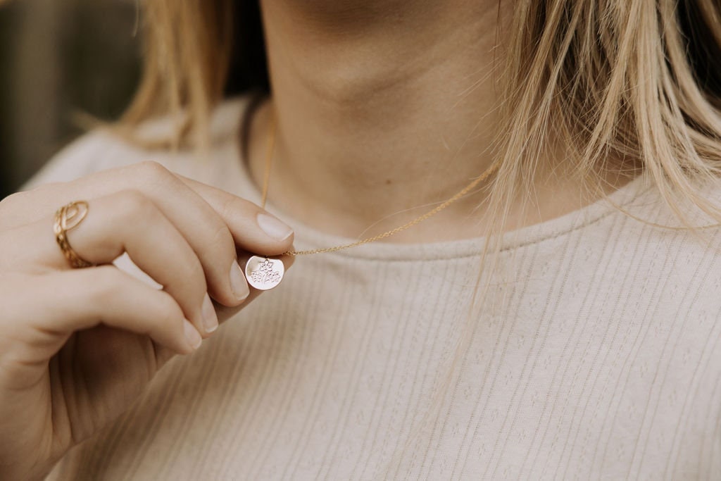 Daffodil Necklace • December Birth Flower