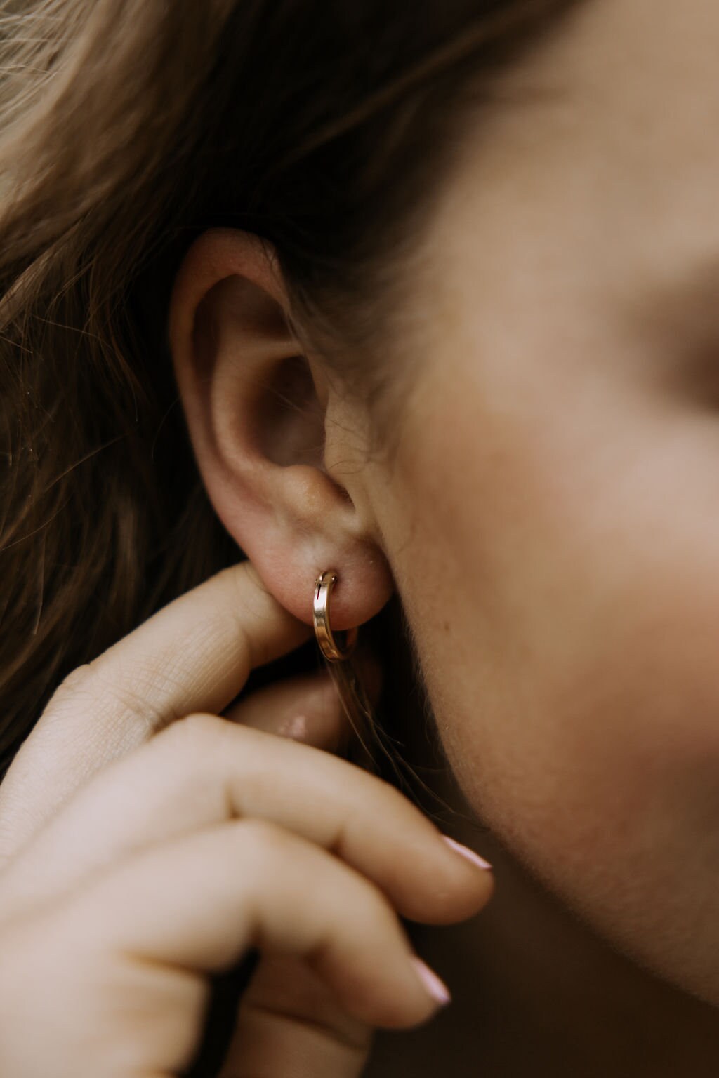 Gold Hoop Earrings