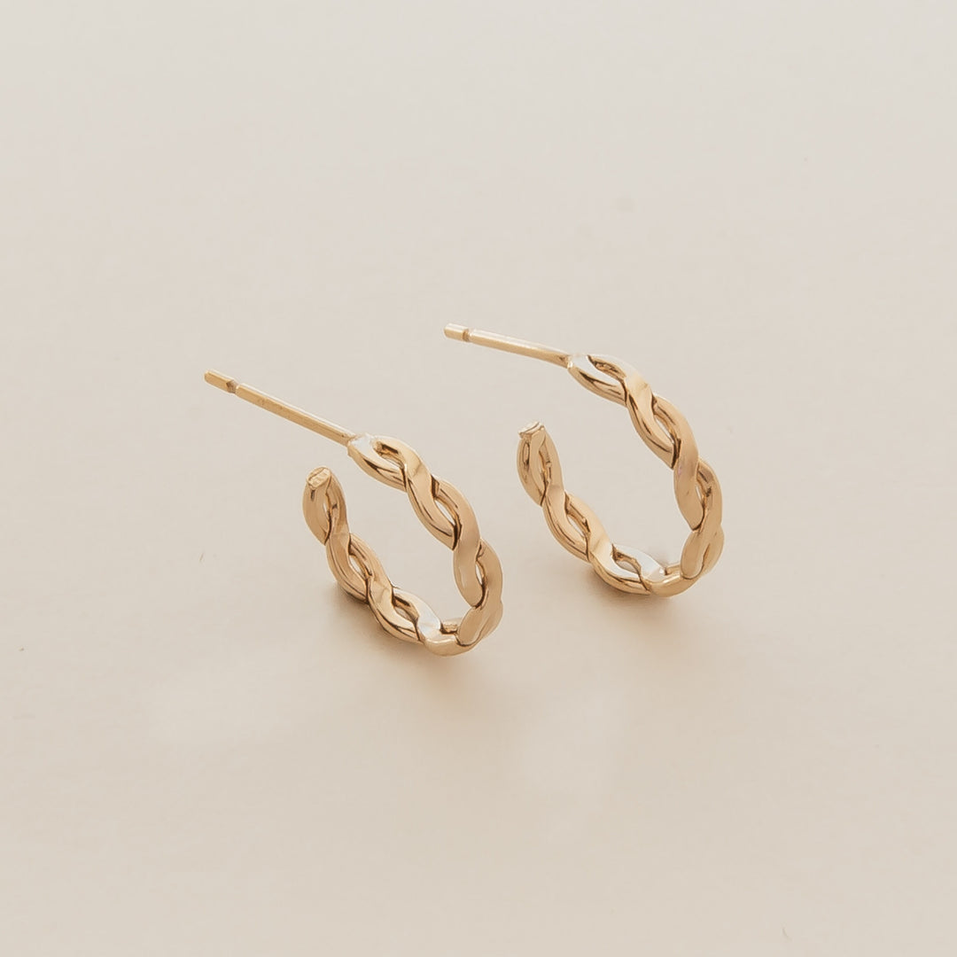 Ivy Hoop Earrings
