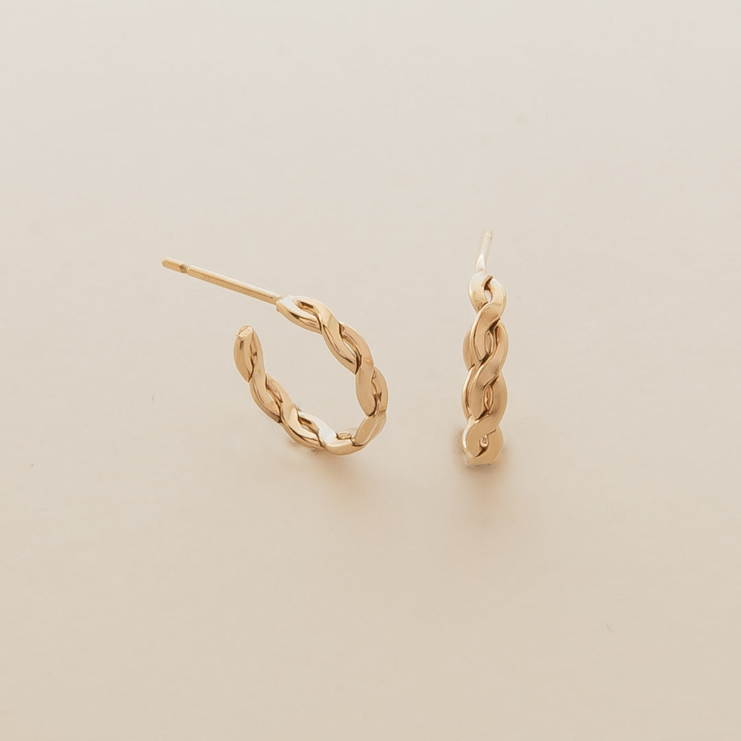 Ivy Hoop Earrings