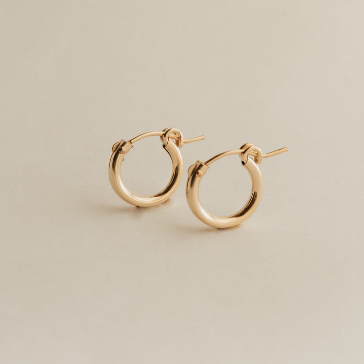 Gold Hoop Earrings