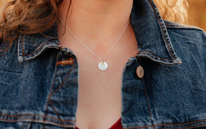 Lotus Necklace • July Birth Flower