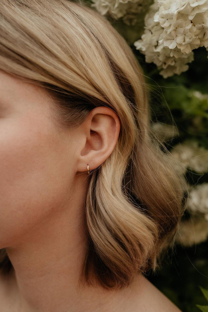 Charm Endless Hoop Earrings