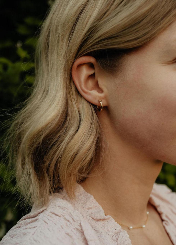 Gold Hoop Earrings