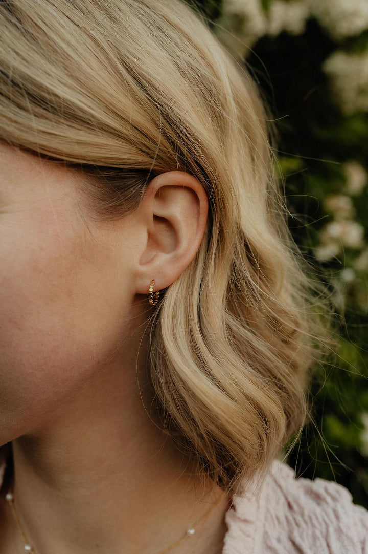 Bubble Hoop Earrings