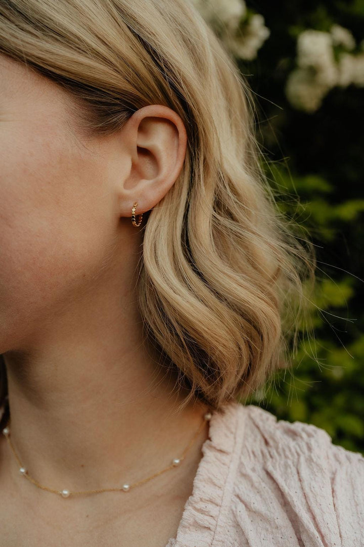 Bubble Hoop Earrings