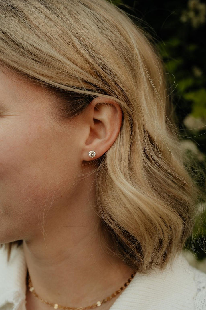 Dewdrop Stud Earrings