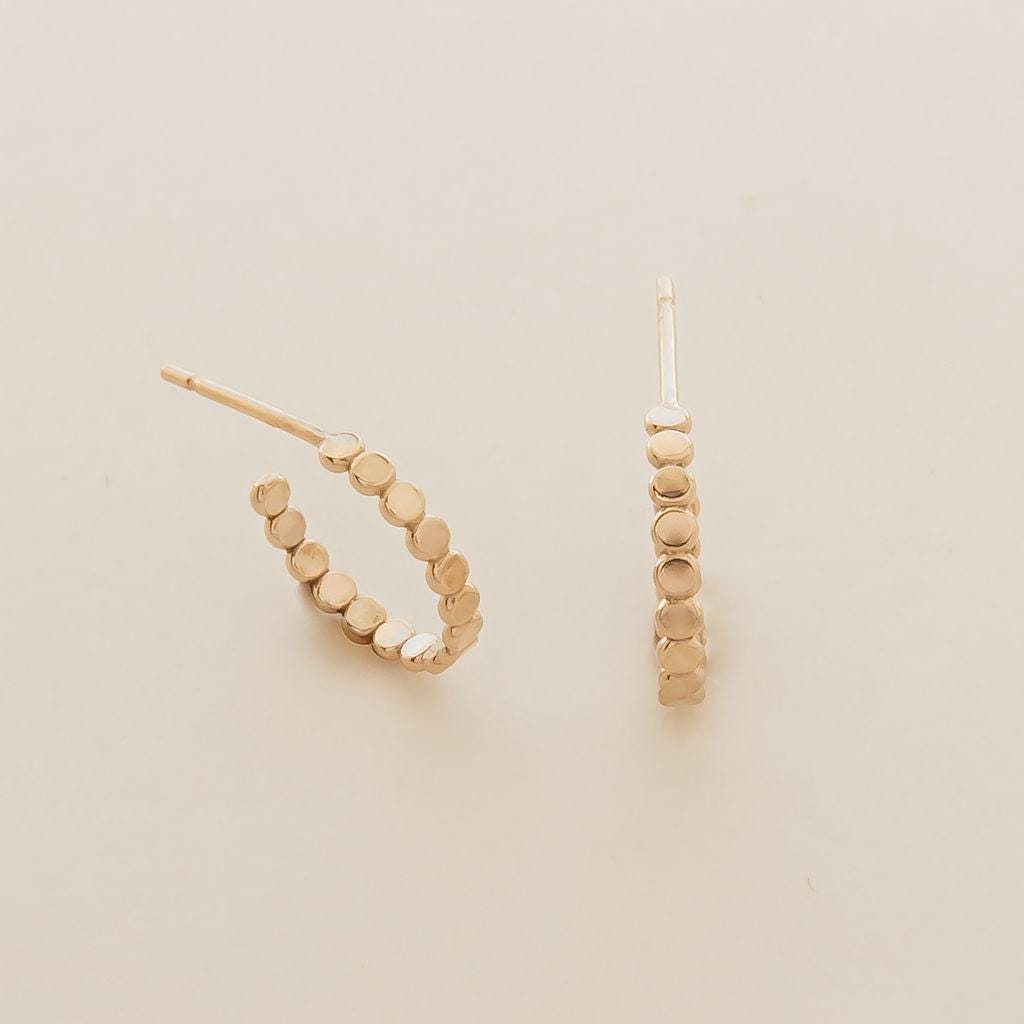 Bubble Hoop Earrings