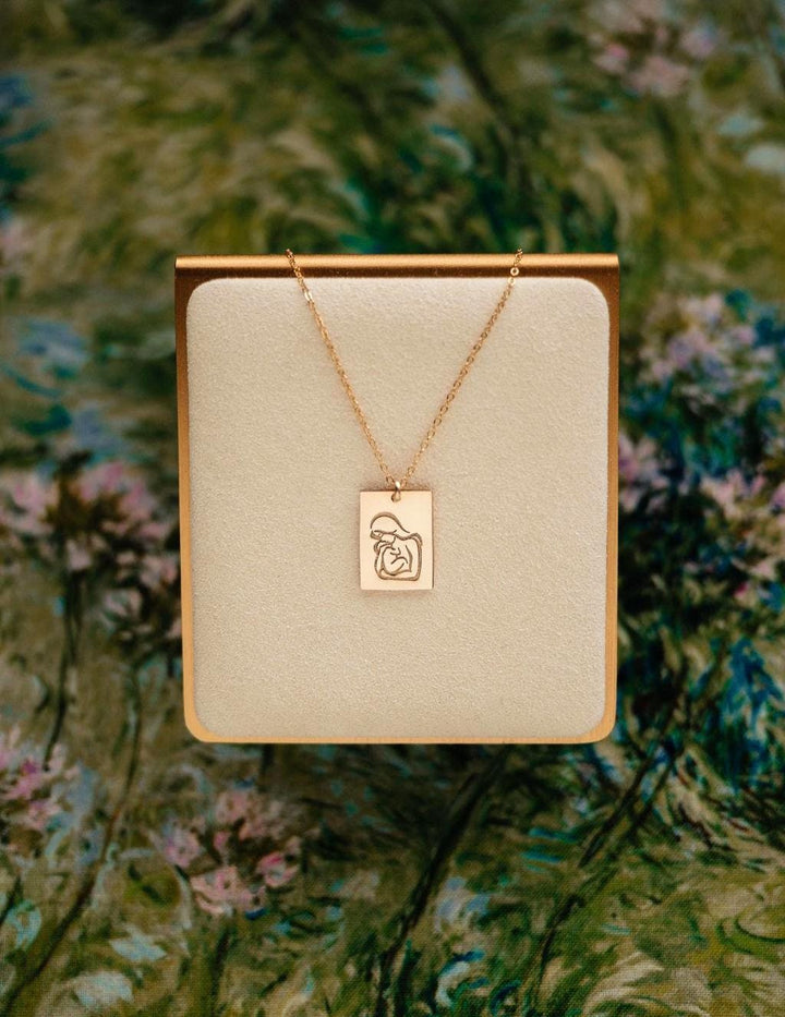 Mother and Baby Necklace