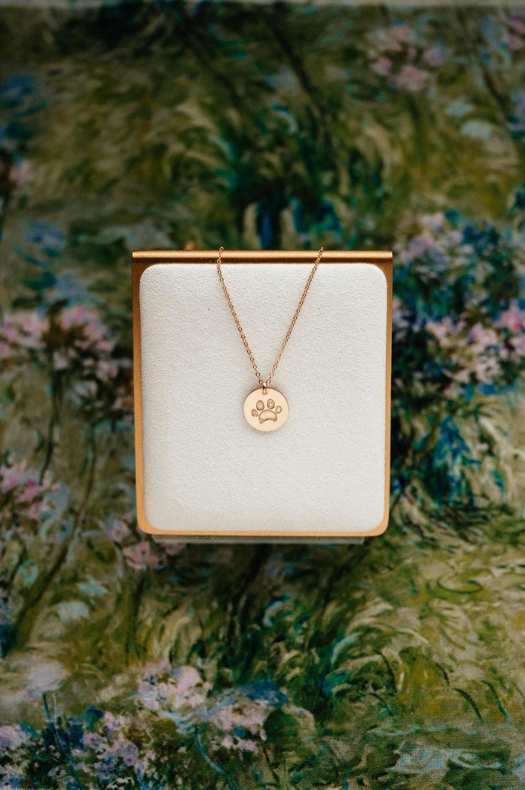 Paw Print Necklace