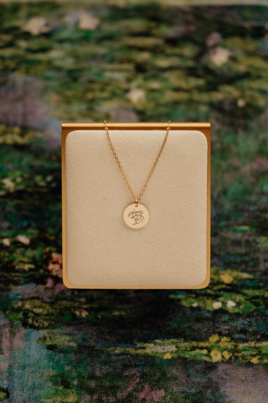 Olive Branch Necklace