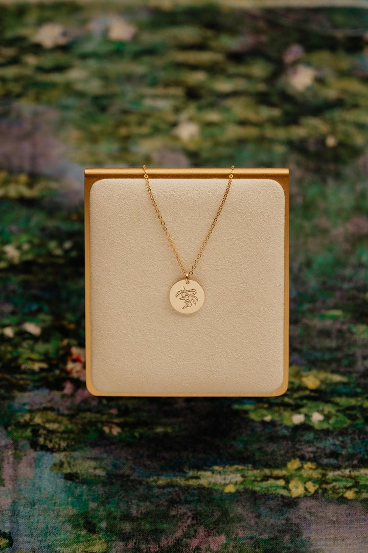 Olive Branch Necklace