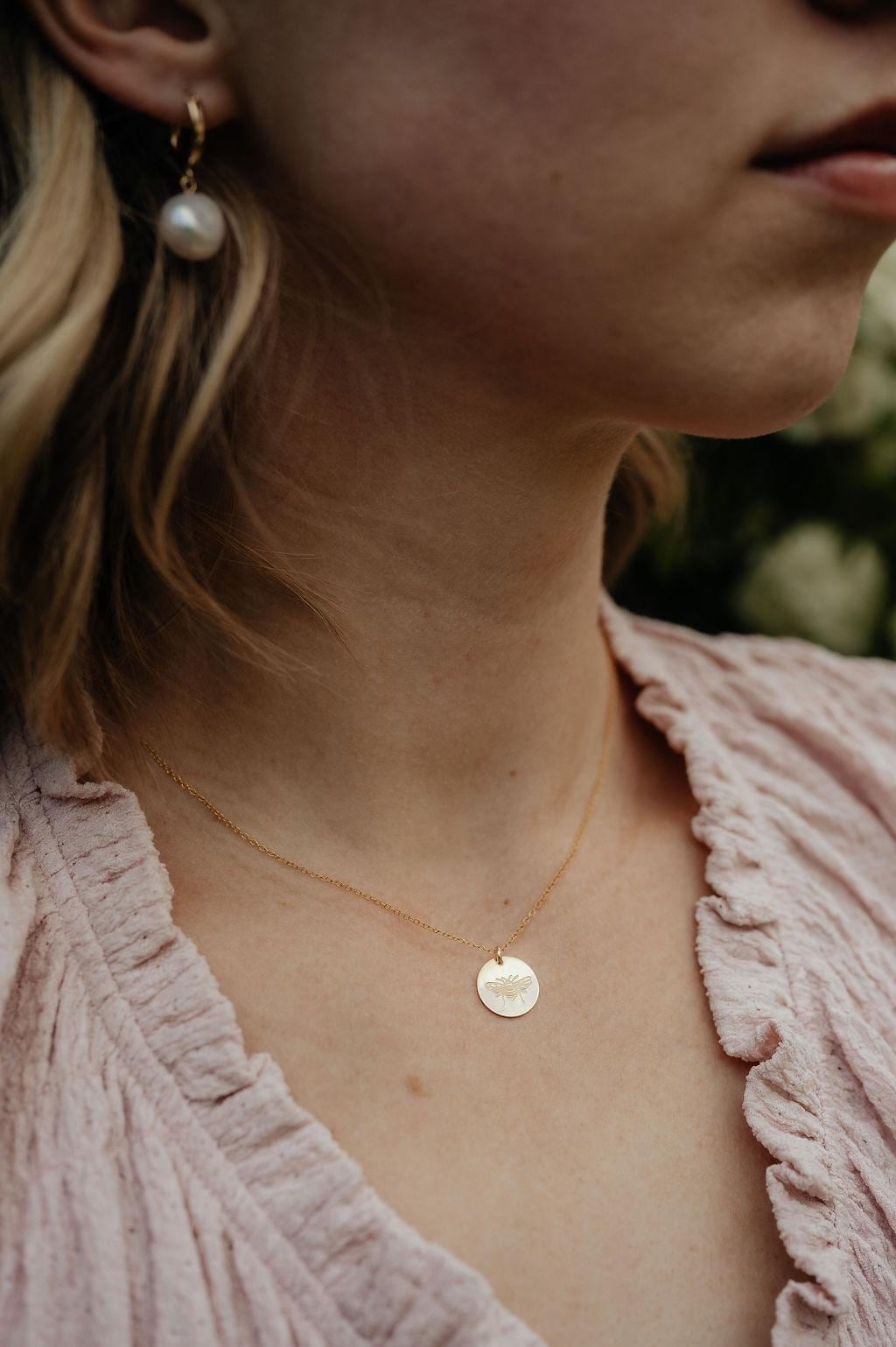 Honey Bee Necklace