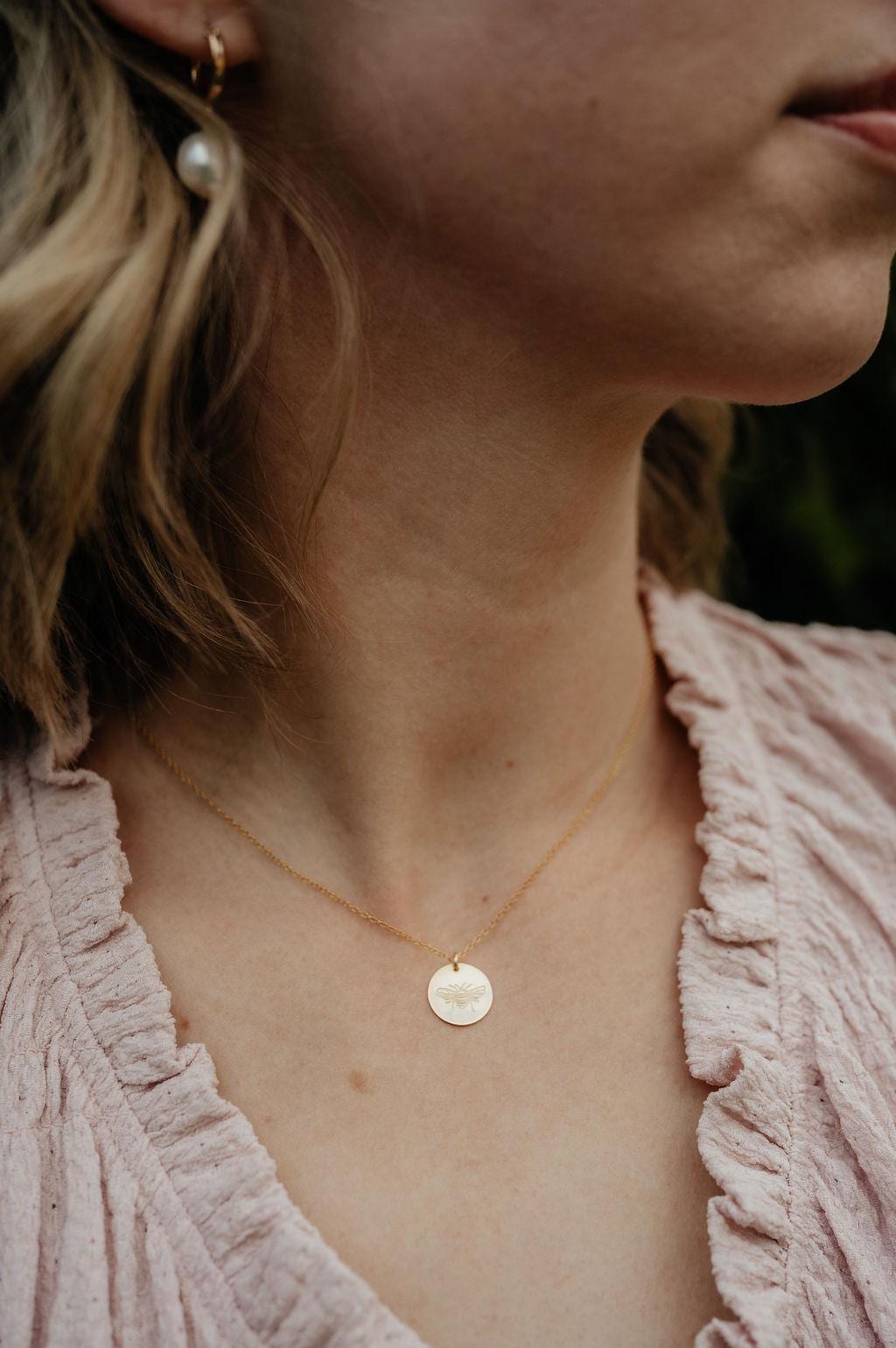 Honey Bee Necklace