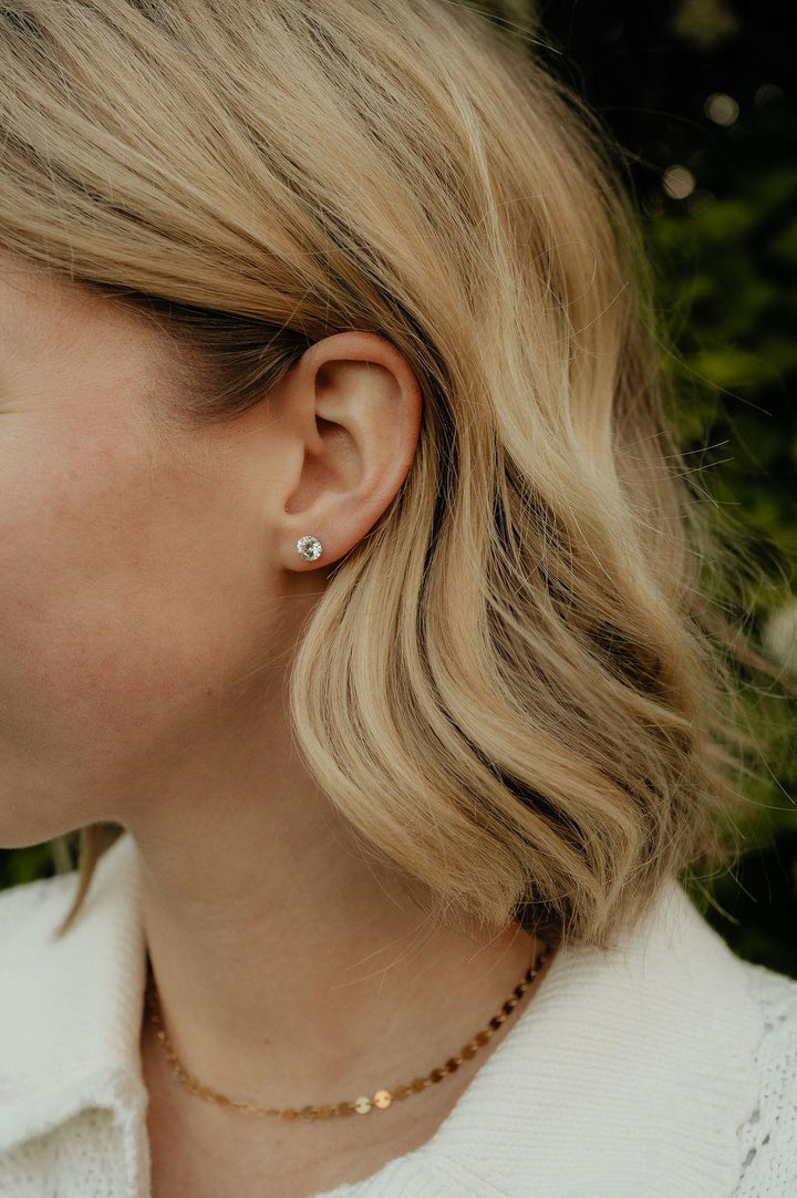 Dewdrop Stud Earrings