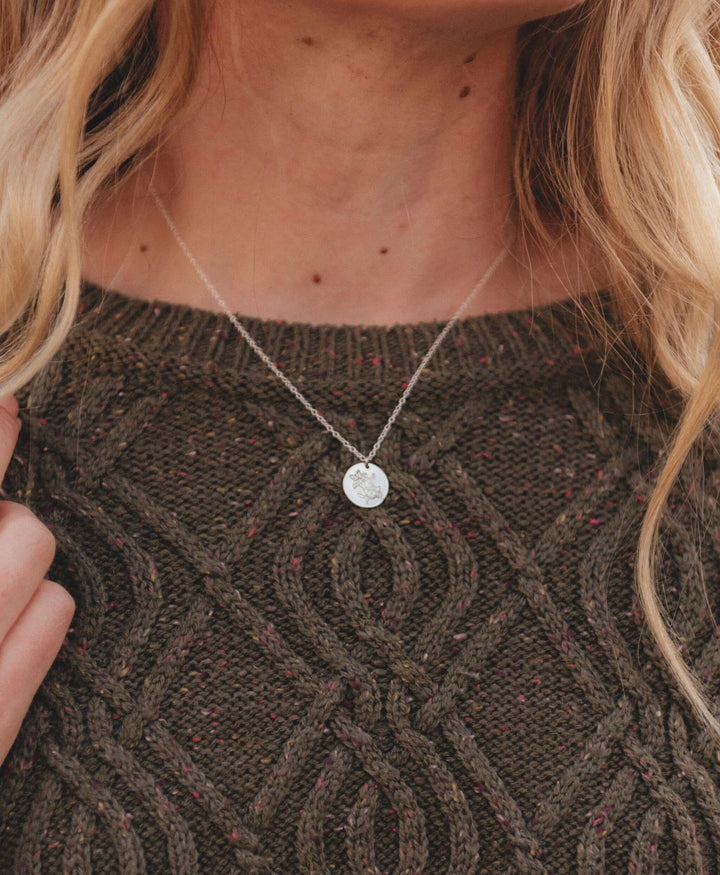 Lily Necklace • May Birth Flower