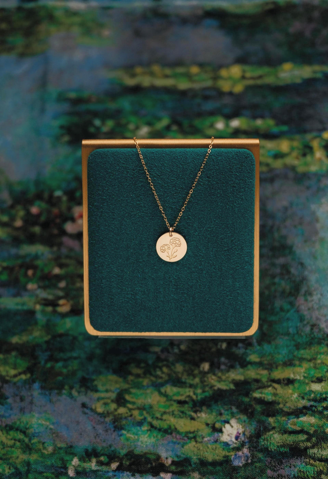 Carnation Necklace • January Birth Flower
