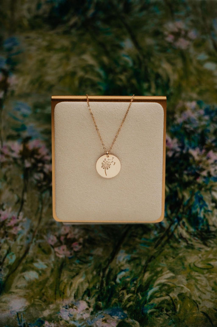 Dandelion Necklace